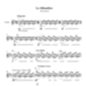 La Alhambra – Para Guitarra Clásica